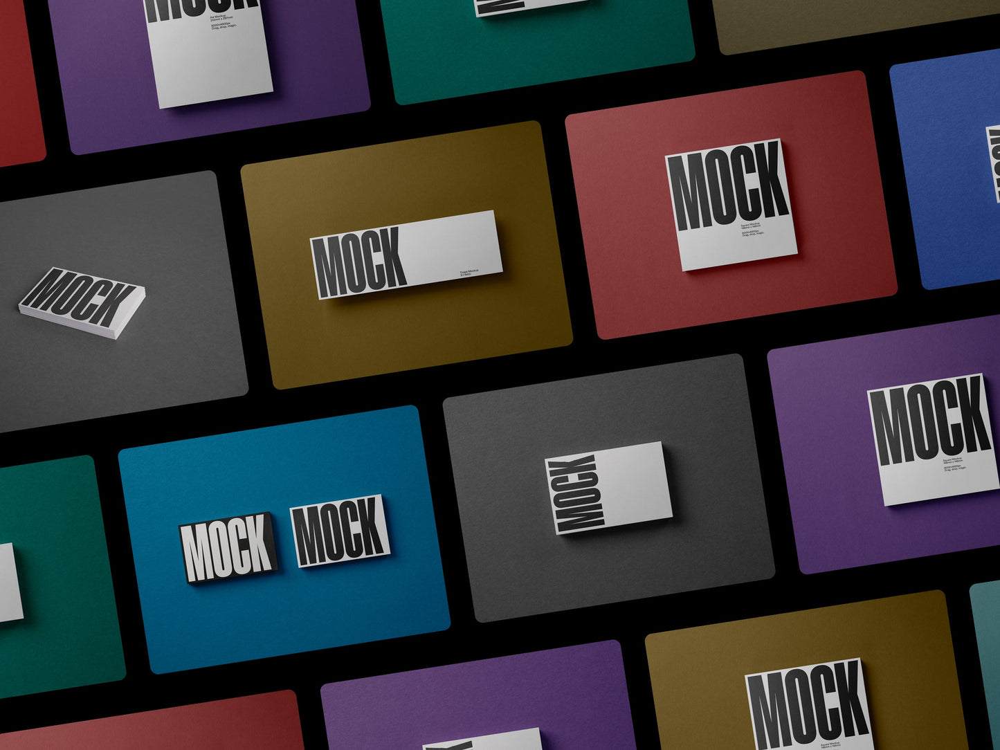 Mockup Branding PSD Bundle 'Purp' - 6 Mockups Sylvan Hillebrand 