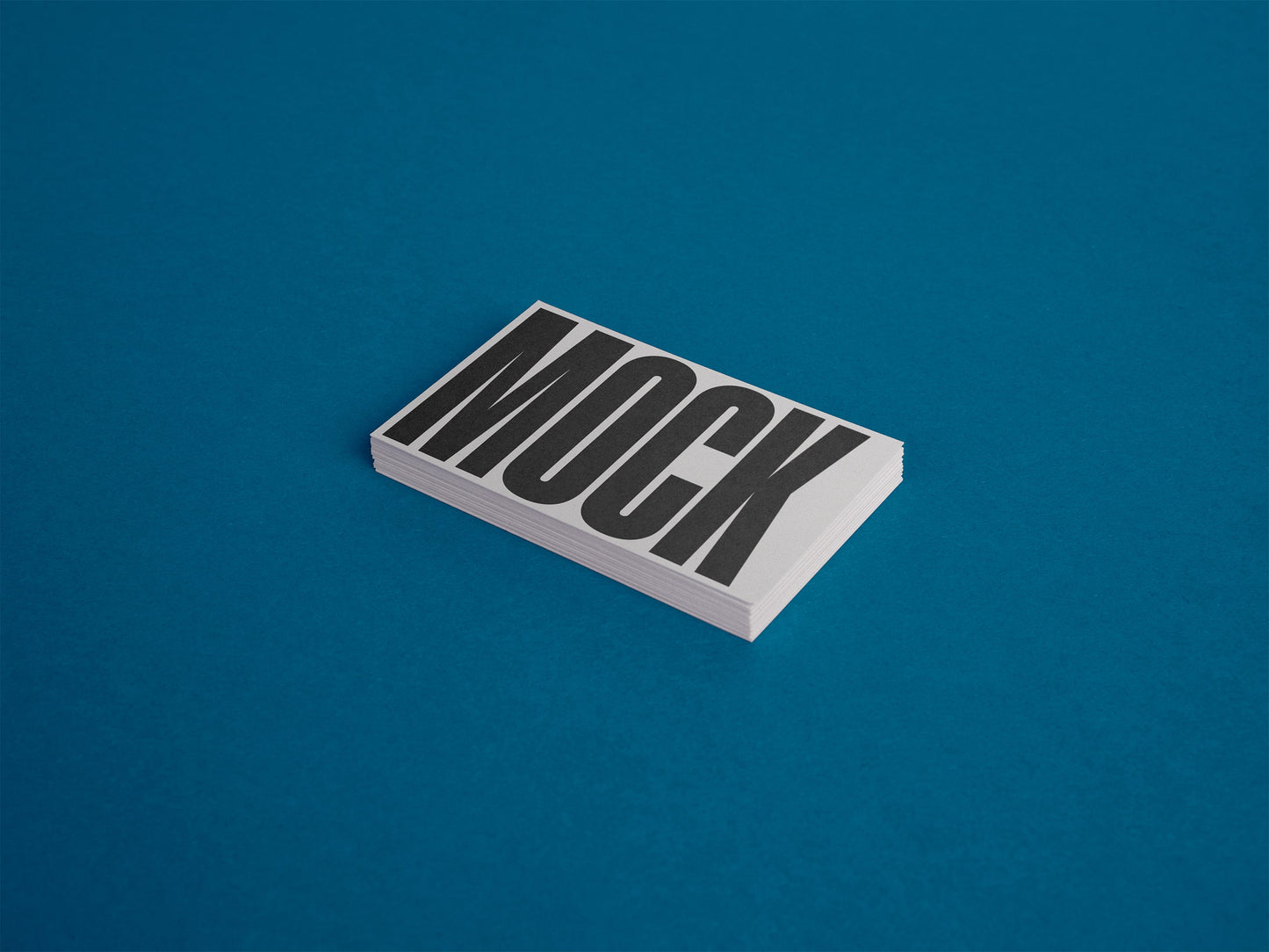 Business Card Perspective Mockup Mockups Sylvan Hillebrand 